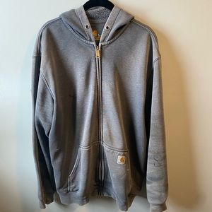 Carhartt zip up hoodie